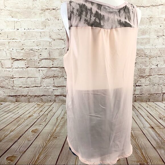 E hanger M tie dye studded tunic top - Picture 3 of 5